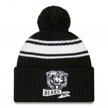 Chicago Bears - 2022 Sideline Black "B" NFL Zimná čiapka