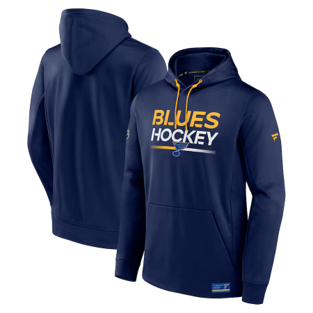 St. Louis Blues - Authentic Pro 23 NHL Mikina s kapucí
