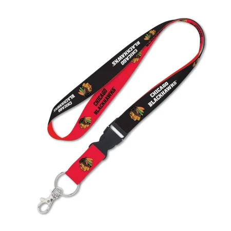 Chicago Blackhawks - Team Wordmark NHL Smycz na klucze