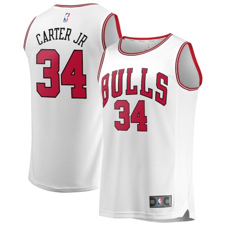 Chicago Bulls - Wendell Carter Jr. White Replica NBA Koszulka