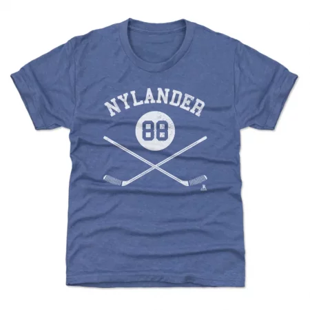 Toronto Maple Leafs Dziecięcy - William Nylander Sticks Blue NHL Koszułka