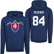 Slowakei Pavol Regenda 2026 Hockey Sweatshirt - Blau