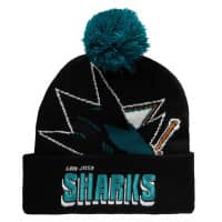 San Jose Sharks - Punch Out NHL Knit Hat