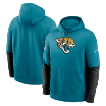 Jacksonville Jaguars - 2024 Sideline Club Pullover Teal NFL Mikina s kapucňou