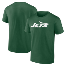 New York Jets - Team Lockup Green NFL T-Shirt