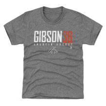 Anaheim Ducks Detské - John Gibson Elite Grey NHL Tričko