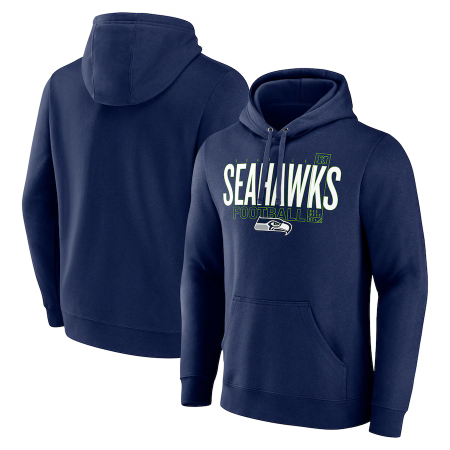 Seattle Seahawks - Pylon Outline NFL Bluza s kapturem