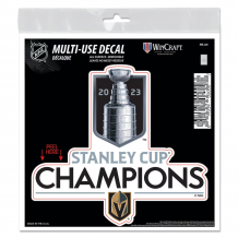 Vegas Golden Knights - 2023 Stanley Cup Champs Multi NHL Aufkleber