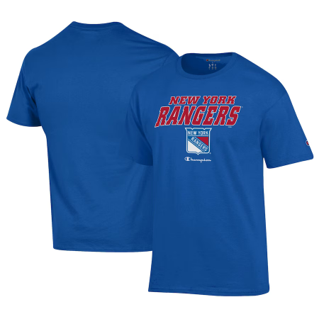 New York Rangers - Champion Jersey NHL Logo NHL T-Shirt