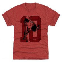 Vancouver Canucks - Pavel Bure Sketch Red NHL T-Shirt