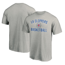 Los Angeles Clippers - Victory Arch Gray NBA T-Shirt