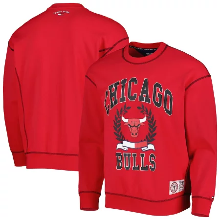 Chicago Bulls - Tommy Jeans Pullover NBA Mikina s kapucí