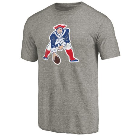 New England Patriots - Throwback Logo Tri-Blend Raglan NFL Hoodie ::  FansMania