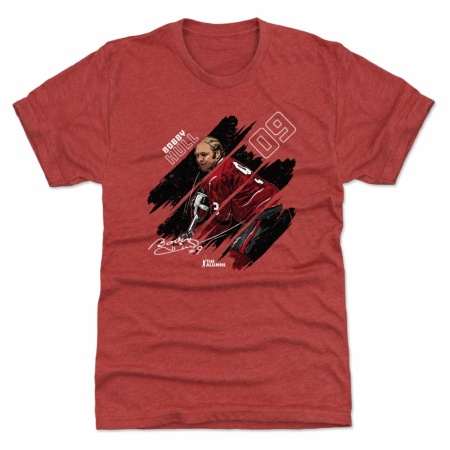 Chicago Blackhawks - Bobby Hull Stripes Red NHL T-Shirt