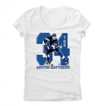 Toronto Maple Leafs Womens - Auston Matthews Game NHL T-Shirt
