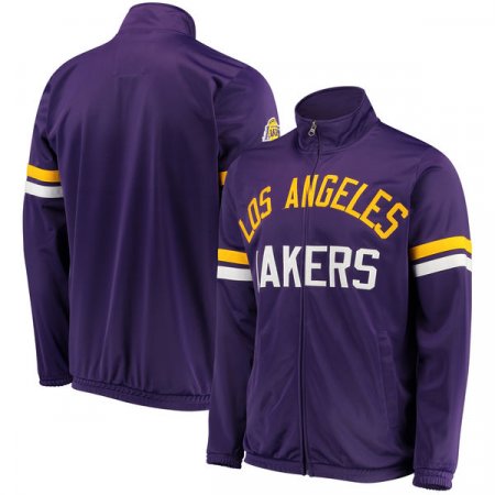 Los Angeles Lakers - Veteran Tricot Full-Zip NBA Jacket