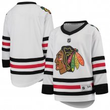 Chicago Blackhawks dziecięca - Replica White NHL Koszulka/Własne imię i numer