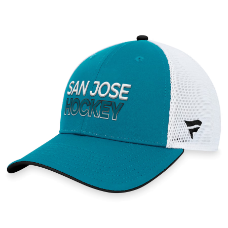 San Jose Sharks - 2023 Authentic Pro Rink Trucker Blue NHL Kšiltovka