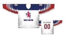 Veľká Británia - Replica Fan Hokejový Dres/vlastné meno a číslo