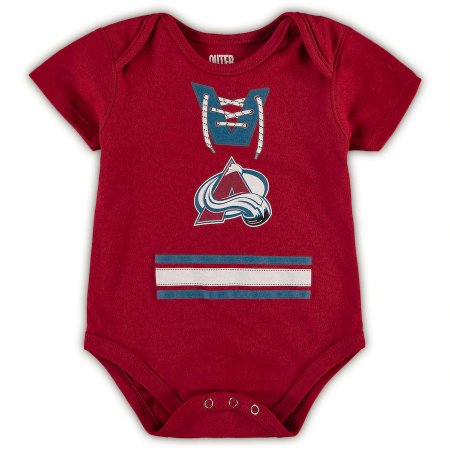 Colorado Avalanche Infant - Jersey Stripe NHL Bodysuit