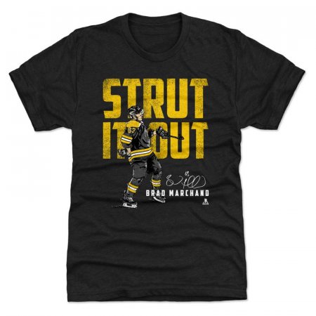 Boston Bruins - Brad Marchand Notorious Strut NHL T-Shirt :: FansMania