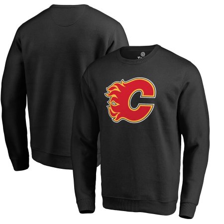 Calgary Flames - Primary Logo Black NHL Sweatshirt