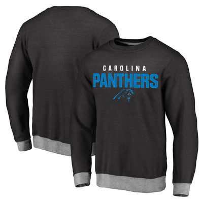 Carolina Panthers - Pro Line Team Essentials Elevation Clean Color Crew NFL Sweatshirt