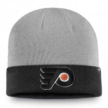 Philadelphia Flyers - Gray Cuffed NHL Zimná Čiapka