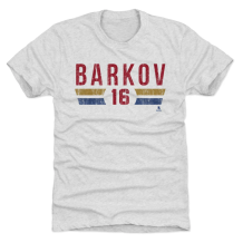 Florida Panthers - Aleksander Barkov Font White NHL Tričko