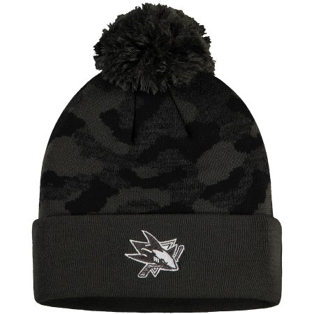 San Jose Sharks - Military Camo NHL Knit Hat - Size: one size