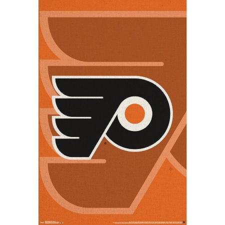 Philadelphia Flyers - Logo NHL Plagát