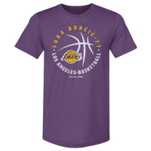 Los Angeles Lakers - Luka Doncic Player Ball Purple NBA Koszulka