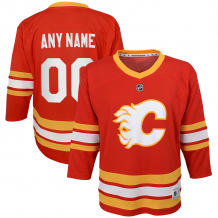 Calgary Flames Kinder - Away Replica NHL Trikot/Name und Nummer