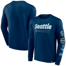 Seattle Kraken - Strike the Goal NHL Langarm T-Shirt