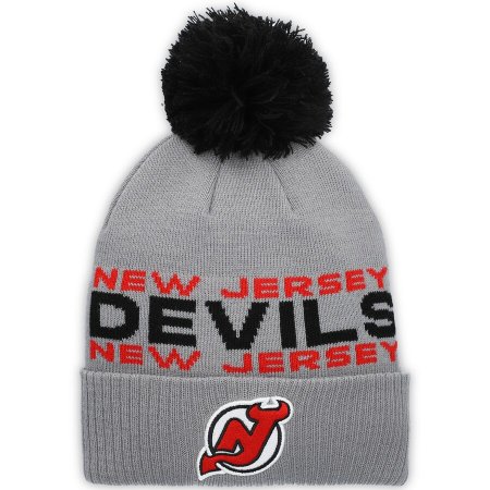 New Jersey Devils - Team Cuffed NHL Czapka zimowa