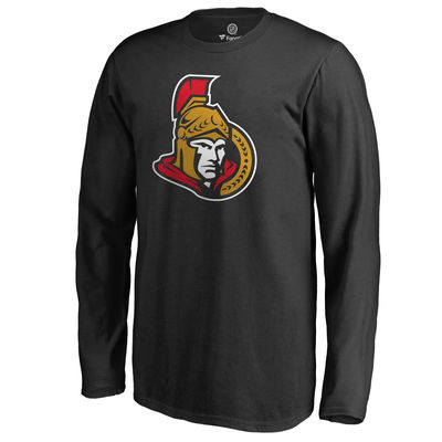 Ottawa Senators Youth - Primary Logo NHL Long Sleeve T-Shirt
