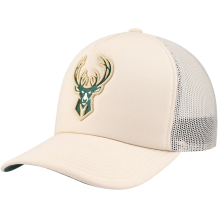 Milwaukee Bucks - Cream Trucker NBA Cap