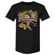 Los Angeles Lakers - Luka Doncic Cartoon Black NBA Tričko