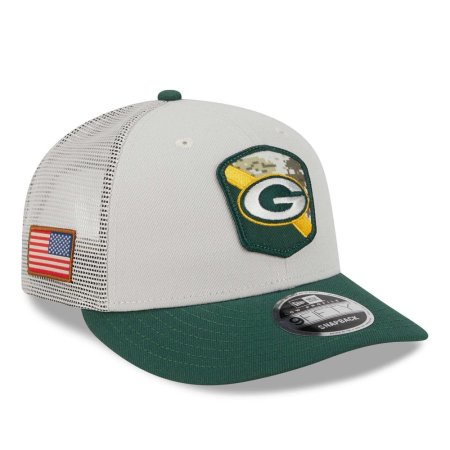 Green Bay Packers - 2023 Salute to Service Low Profile 9Fifty NFL Kšiltovka
