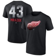 Detroit Red Wings - Petr Mrazek Midnight NHL T-Shirt