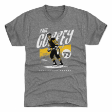 Pittsburgh Penguins - Paul Coffey Grunge Gray NHL Tričko
