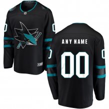 San Jose Sharks - Alternate Premier Breakaway NHL Jersey/Customized