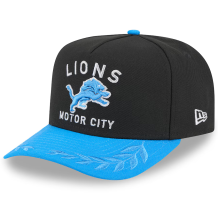 Detroit Lions - 2025 Draft 9Fifty Black NFL Kšiltovka