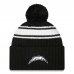 Los Angeles Chargers - 2022 Sideline Black NFL Knit hat