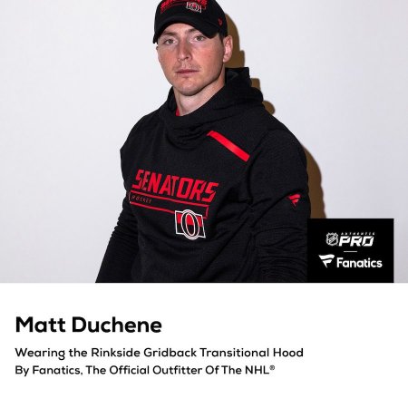 Ottawa Senators - Authentic Pro Rinkside NHL Mikina s kapucí