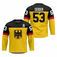 Nemecko - Moritz Seider Hokejový Replica Fan Dres