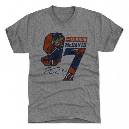 Edmonton Oilers Youth - Connor McDavid Offset NHL T-Shirt :: FansMania