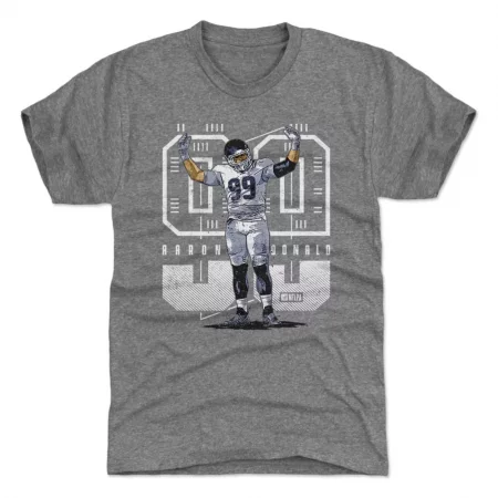 Los Angeles Rams - Aaron Donald Future Gray NFL T-Shirt