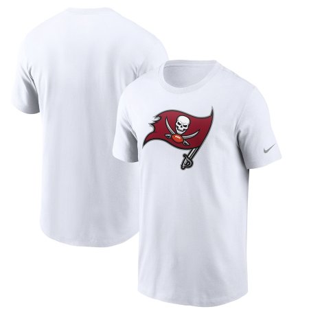 Tampa Bay Buccaneers - Primary Logo NFL White T-Shirt