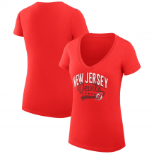 New Jersey Devils Womens - Filigree Logo NHL T-Shirt
